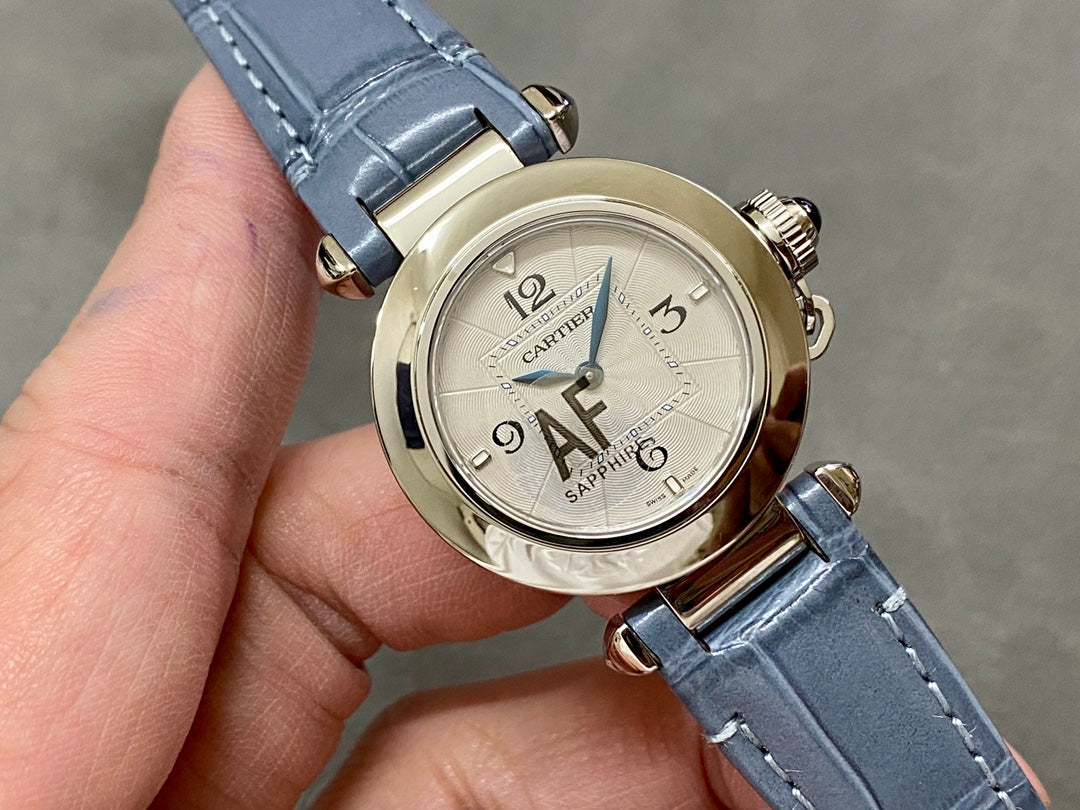 Cartier Pasha de Cartie – Steel / Silver Dial WSPA0012 — Cartier