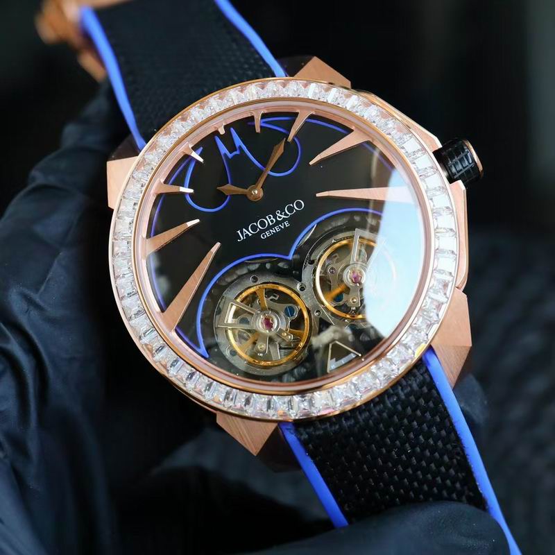 Jacob & Co. Twin Turbo Batman Edition baggete — Jacob & Co