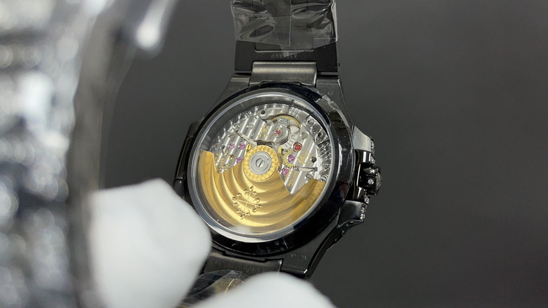 Patek Philippe Nautilus 5711/1A – Iced Out (Aftermarket) — Patek Philippe