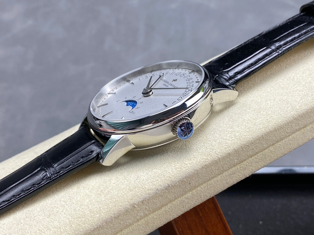 Vacheron Constantin Patrimony Moon Phase & Retrograde Date — Vacheron Constantin
