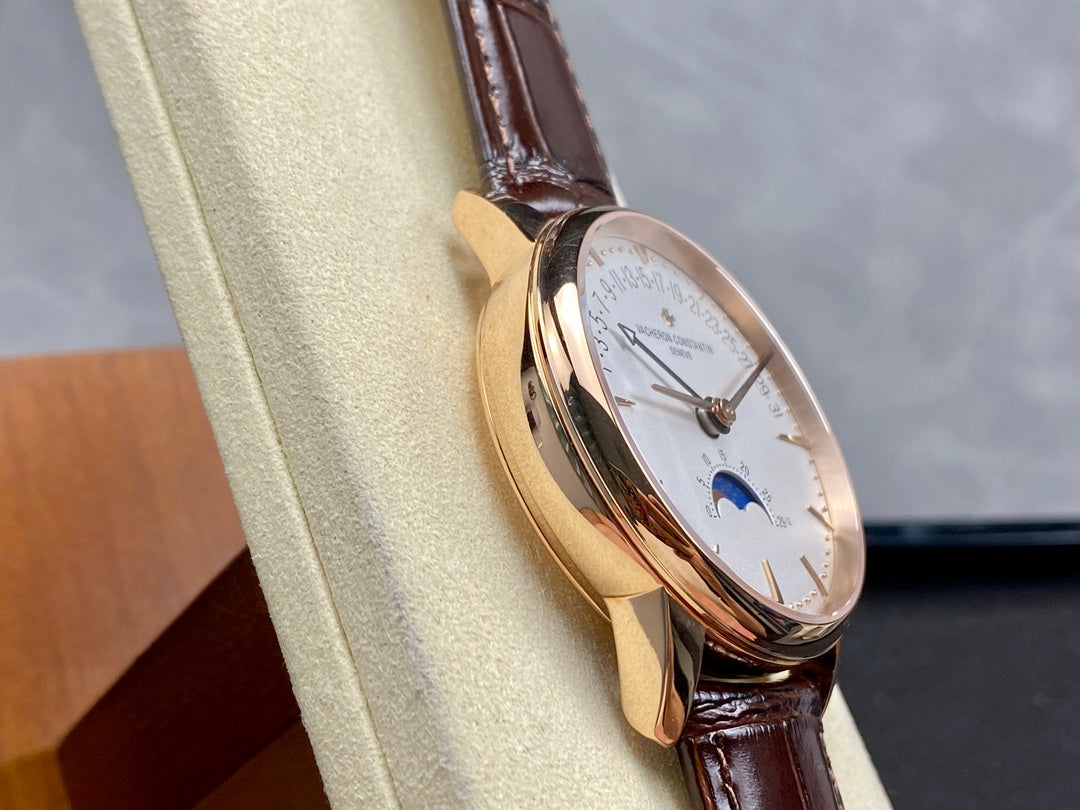Vacheron Constantin Patrimony Moon Phase & Retrograde Date — Vacheron Constantin