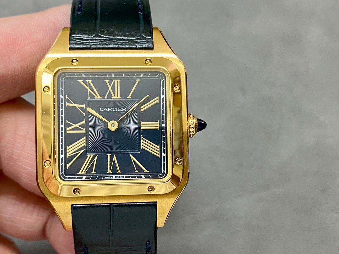 Cartier Santos Dumont Large Model Ref. WSSA0021 (versión oro amarillo) — Cartier