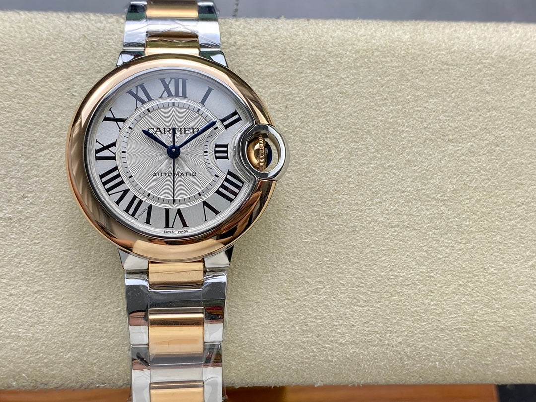 Cartier Ballon Bleu de Cartier 42mm Ref. W2BB0024 (acero y oro rosa) — Cartier