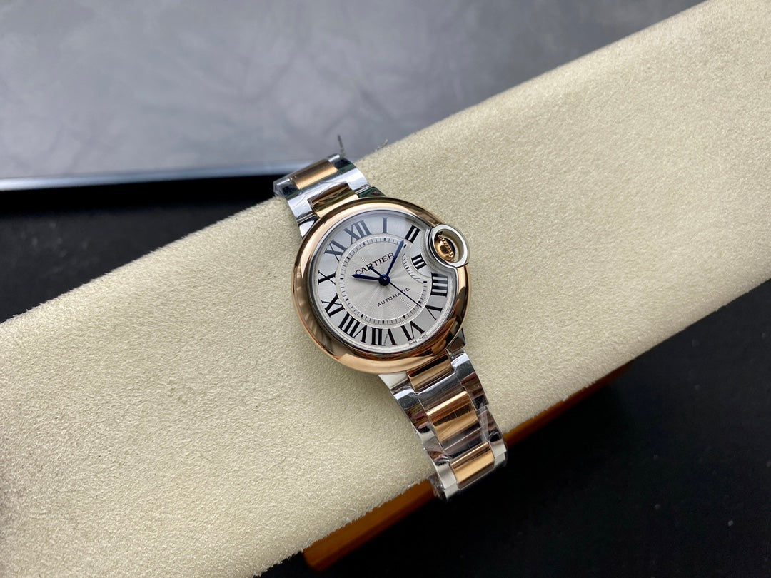 Cartier Ballon Bleu de Cartier 42mm Ref. W2BB0024 (acero y oro rosa) — Cartier