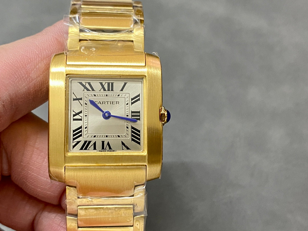 Cartier Tank Française Small Model (oro amarillo 18k) — Cartier
