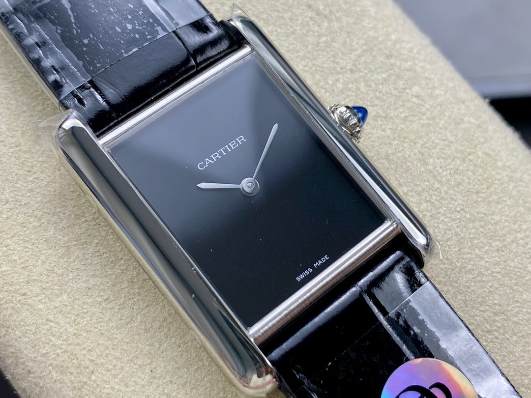 Cartier Tank Must (versión moderna en acero) — Cartier