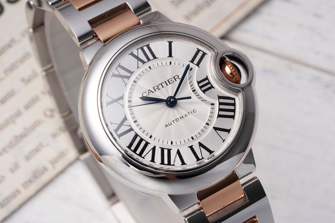 Cartier Ballon Bleu (acero & oro rosa) — Cartier