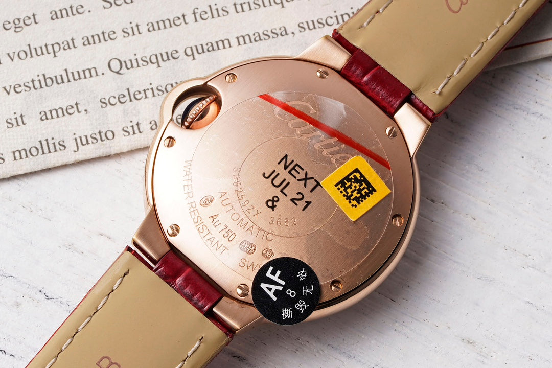 Cartier Ballon Bleu (oro rosa con diamantes) — Cartier