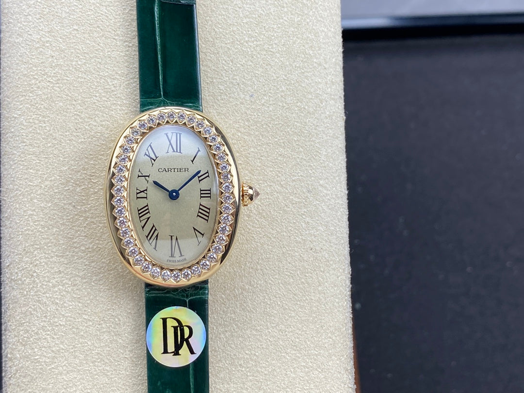 Cartier Baignoire (oro con diamantes) — Cartier