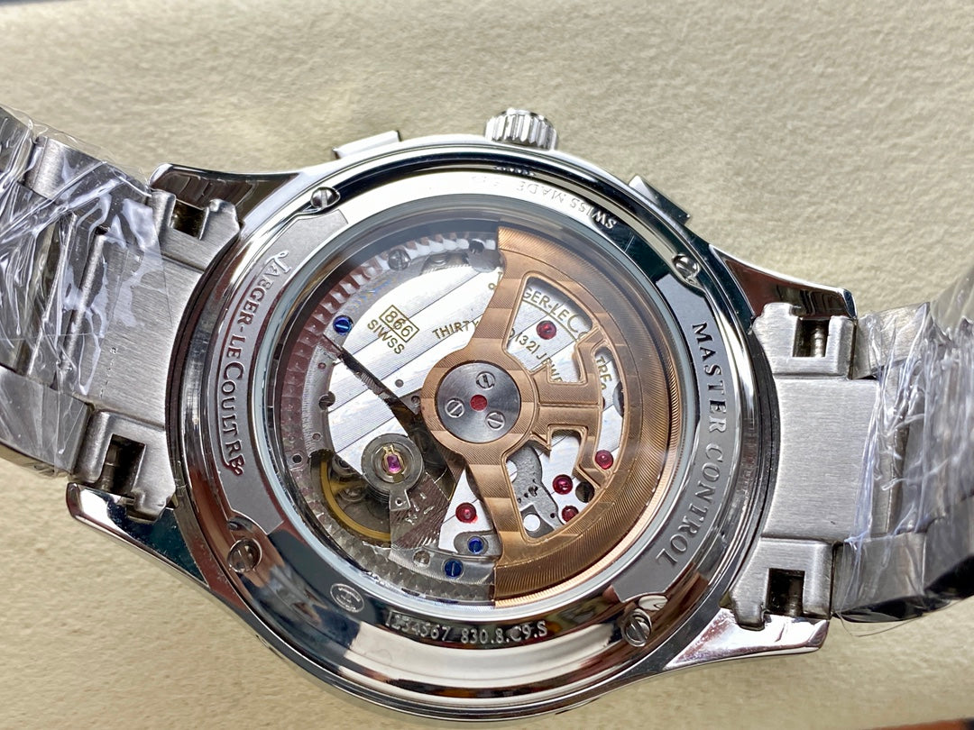 Jaeger-LeCoultre Master Control Chronograph Calendar (acero, esfera plateada) — Jaeger-LeCoultre