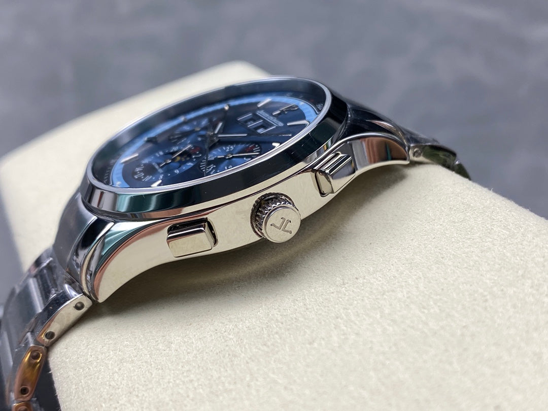Jaeger-LeCoultre Master Control Chronograph Calendar (acero, esfera azul) — Jaeger-LeCoultre