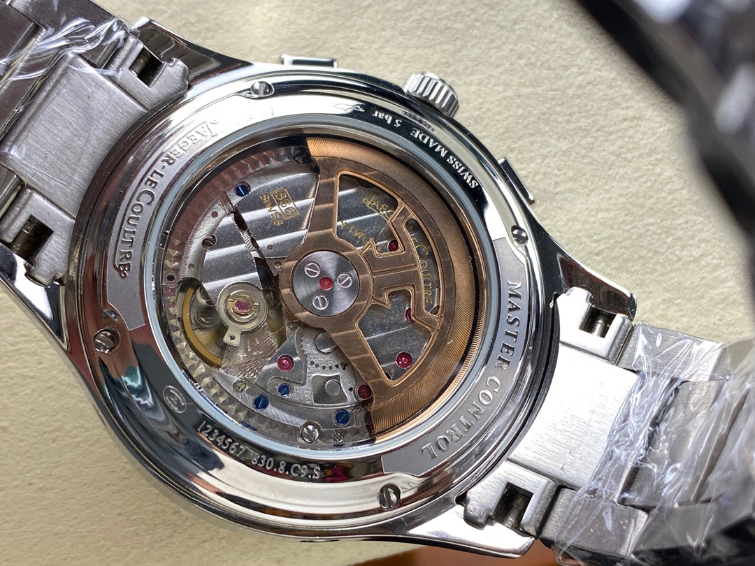 Jaeger-LeCoultre Master Control Chronograph Calendar (acero, esfera azul) — Jaeger-LeCoultre