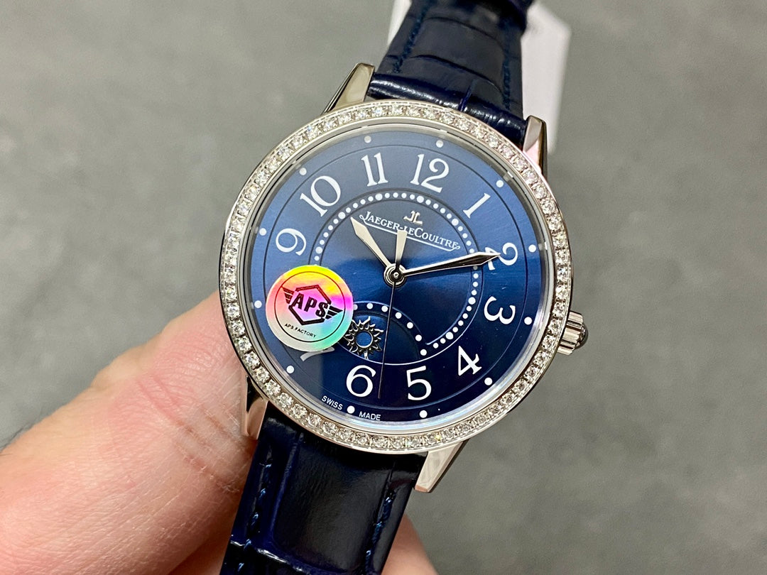 Jaeger-LeCoultre Rendez-Vous Night & Day – Esfera azul con diamantes — Jaeger-LeCoultre