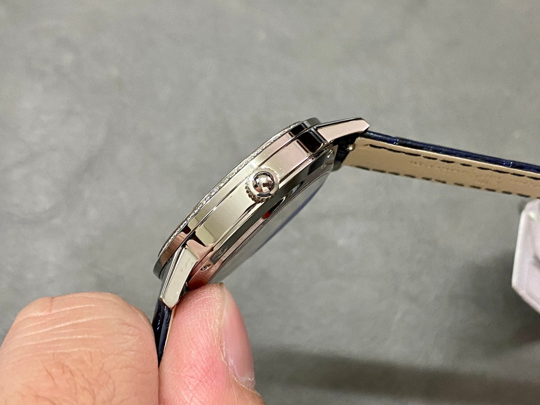 Jaeger-LeCoultre Rendez-Vous Night & Day – Esfera azul con diamantes — Jaeger-LeCoultre