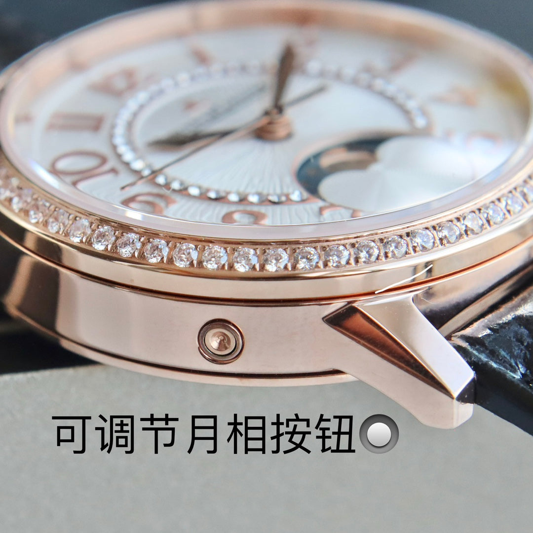 Jaeger-LeCoultre Rendez-Vous Moon – Oro rosa con diamantes — Jaeger-LeCoultre