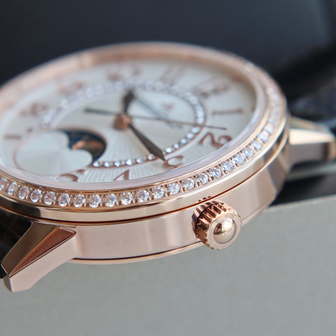 Jaeger-LeCoultre Rendez-Vous Moon – Oro rosa con diamantes — Jaeger-LeCoultre