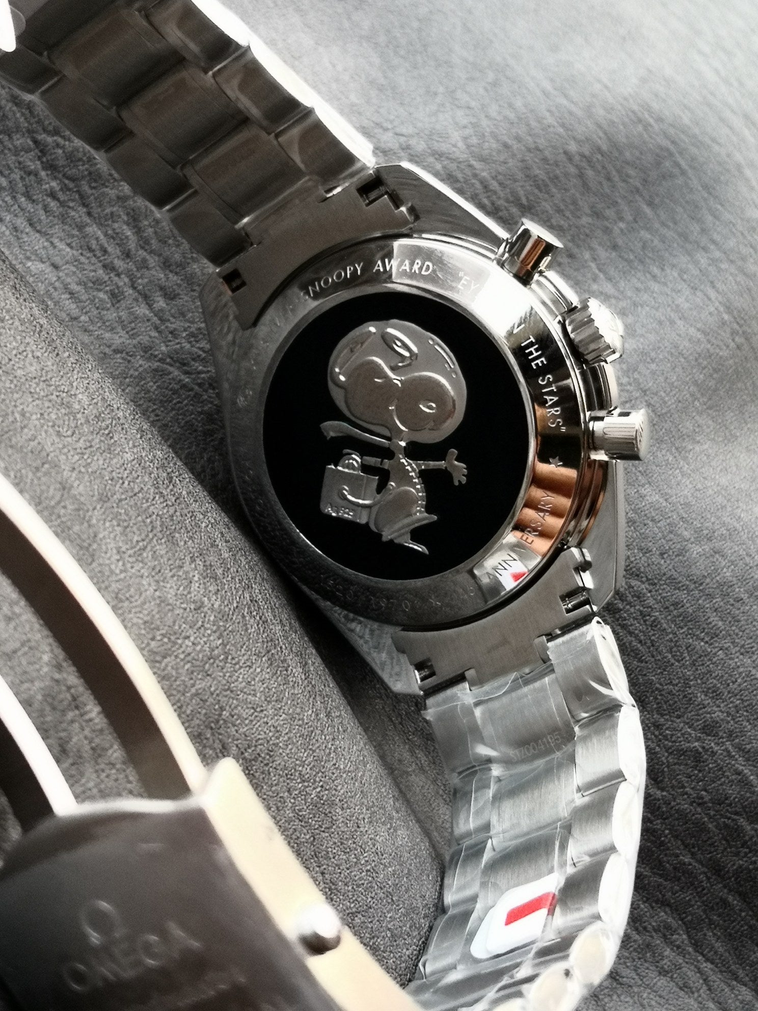 Omega Speedmaster Silver Snoopy Award 50th Anniversary — Omega
