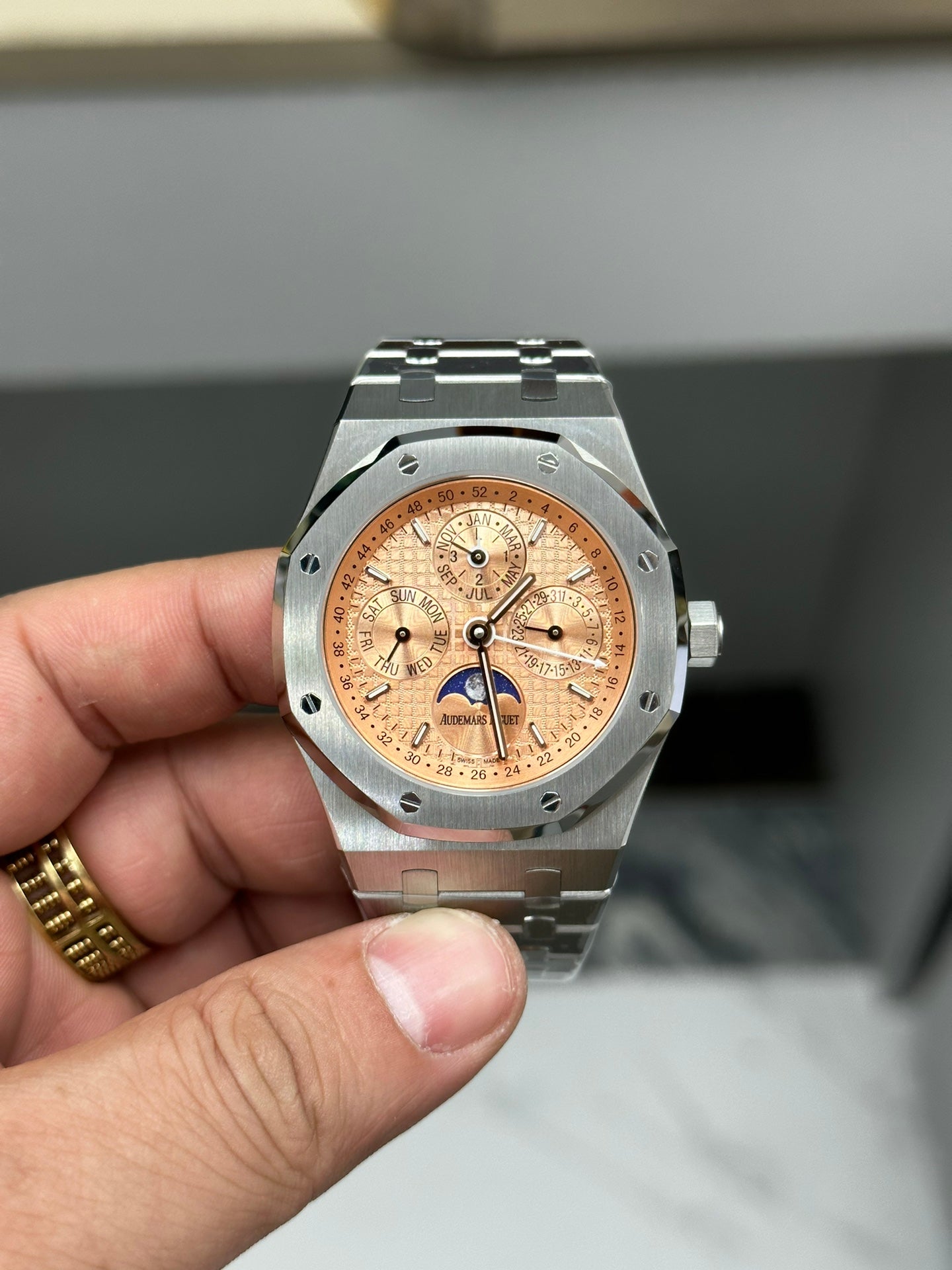 Audemars Piguet Royal Oak Perpetual Calendar “Salmon Dial” — Audemars Piguet