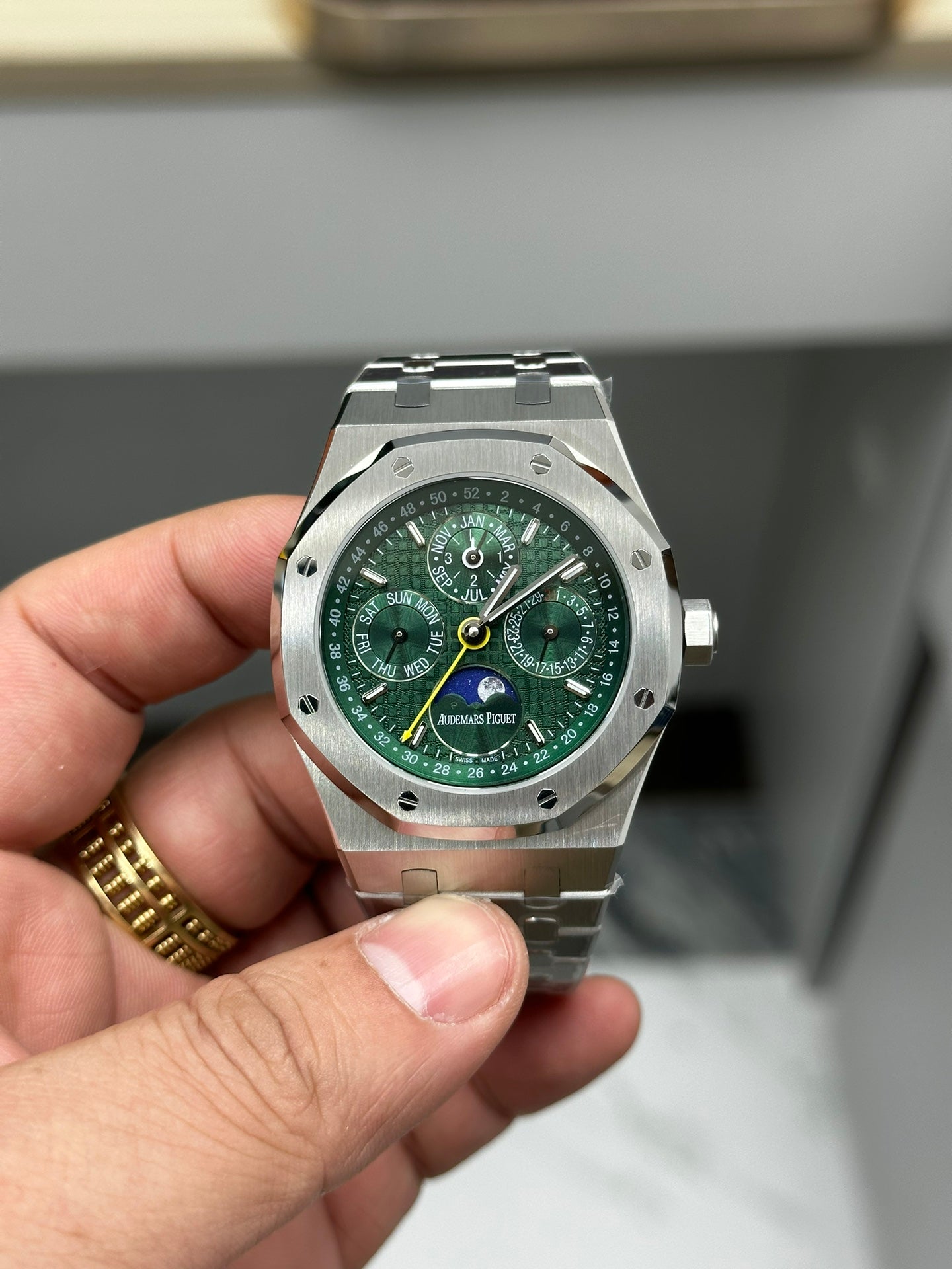 Audemars Piguet Royal Oak Perpetual Calendar “Green Dial” — Audemars Piguet