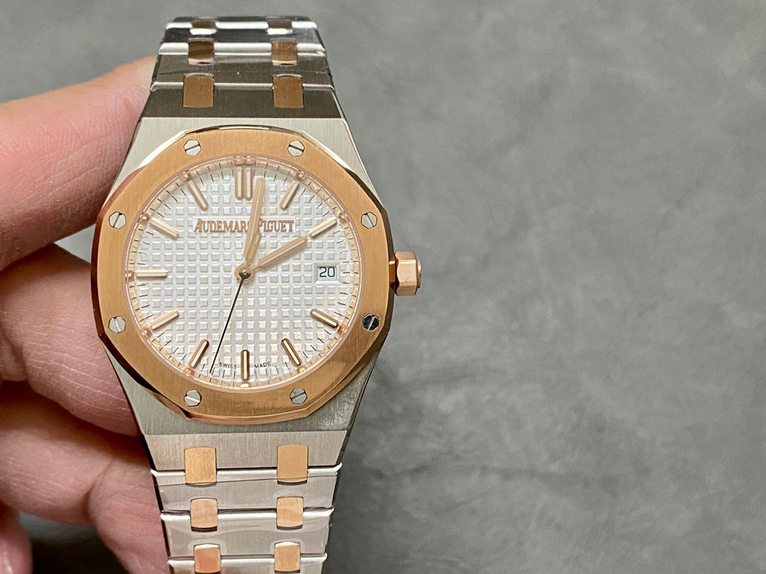 Audemars Piguet Royal Oak Two-Tone (Steel & Rose Gold) – Date — Audemars Piguet