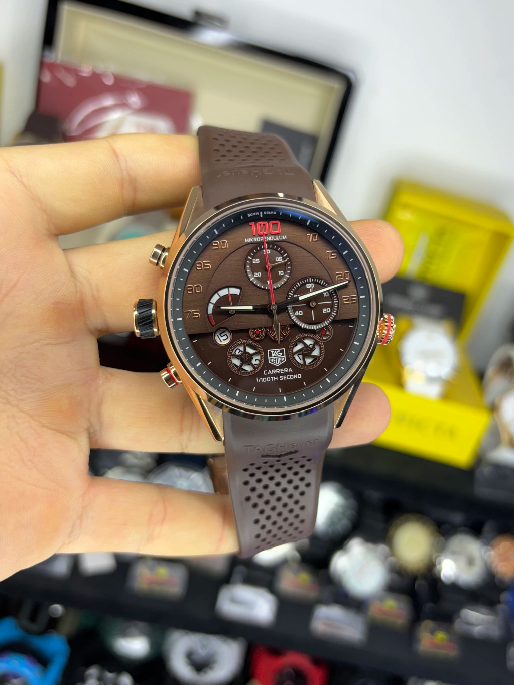 TAG Heuer Carrera Brown — Tag Heuer