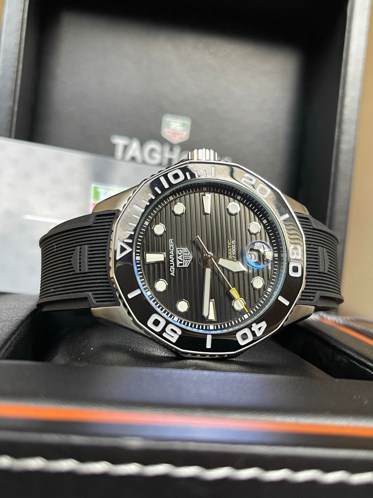 TAG Heuer AQUARACER goma — Tag Heuer