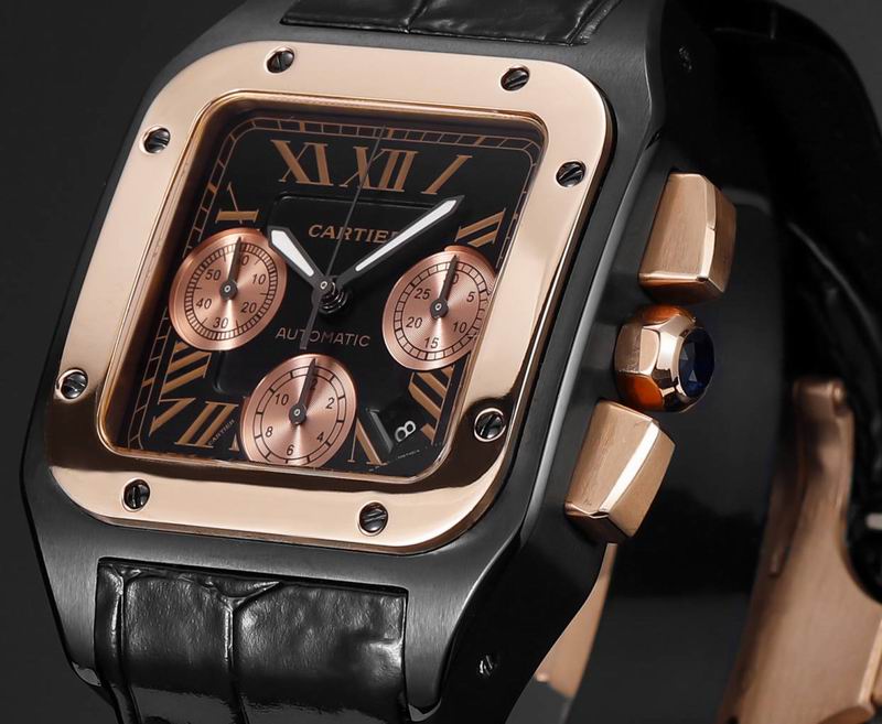 Cartier Santos 100 Chronograph Ref W2020004 — Cartier