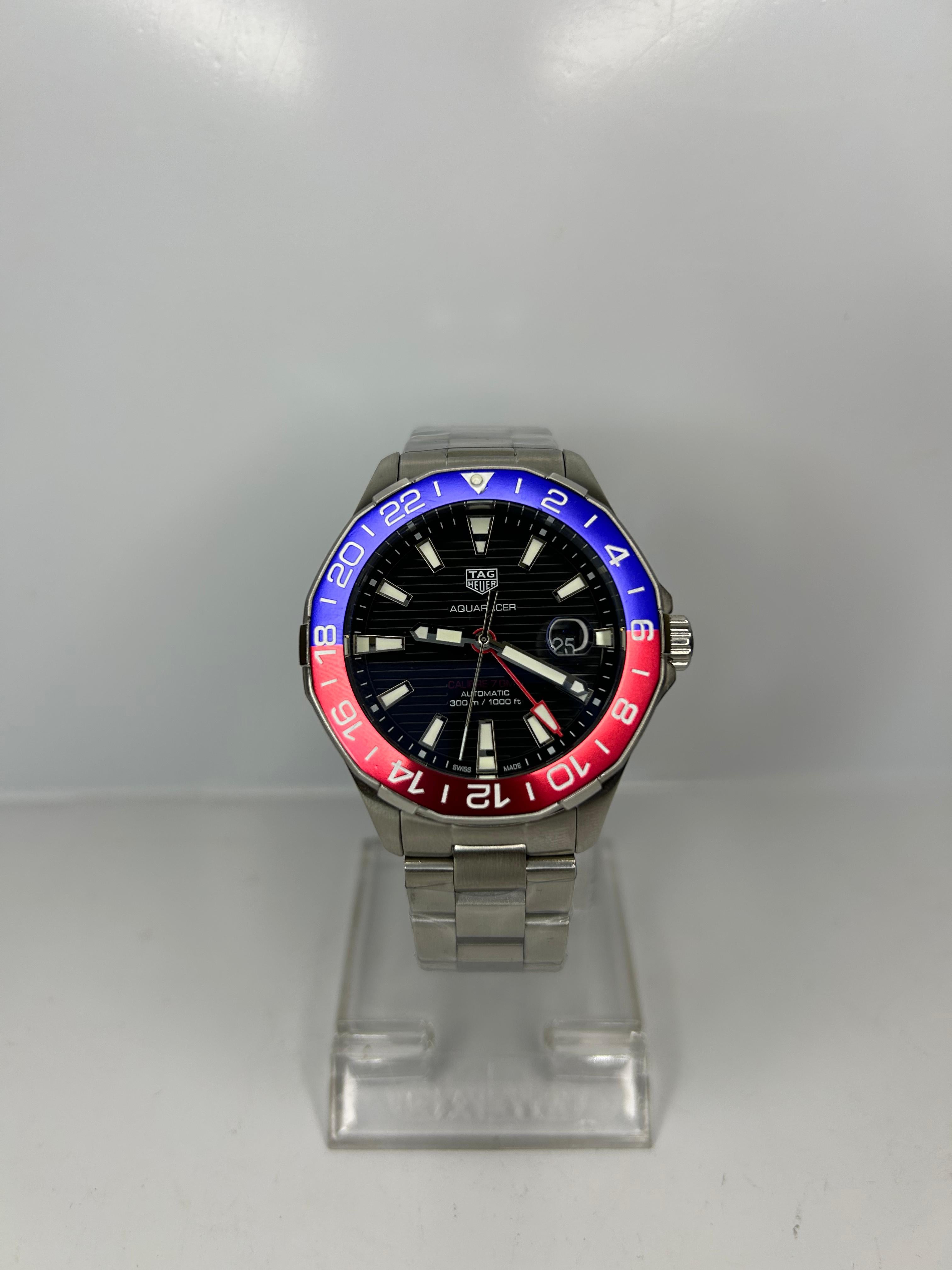 TAG Heuer Aquaracer GMT Calibre 7 — Tag Heuer