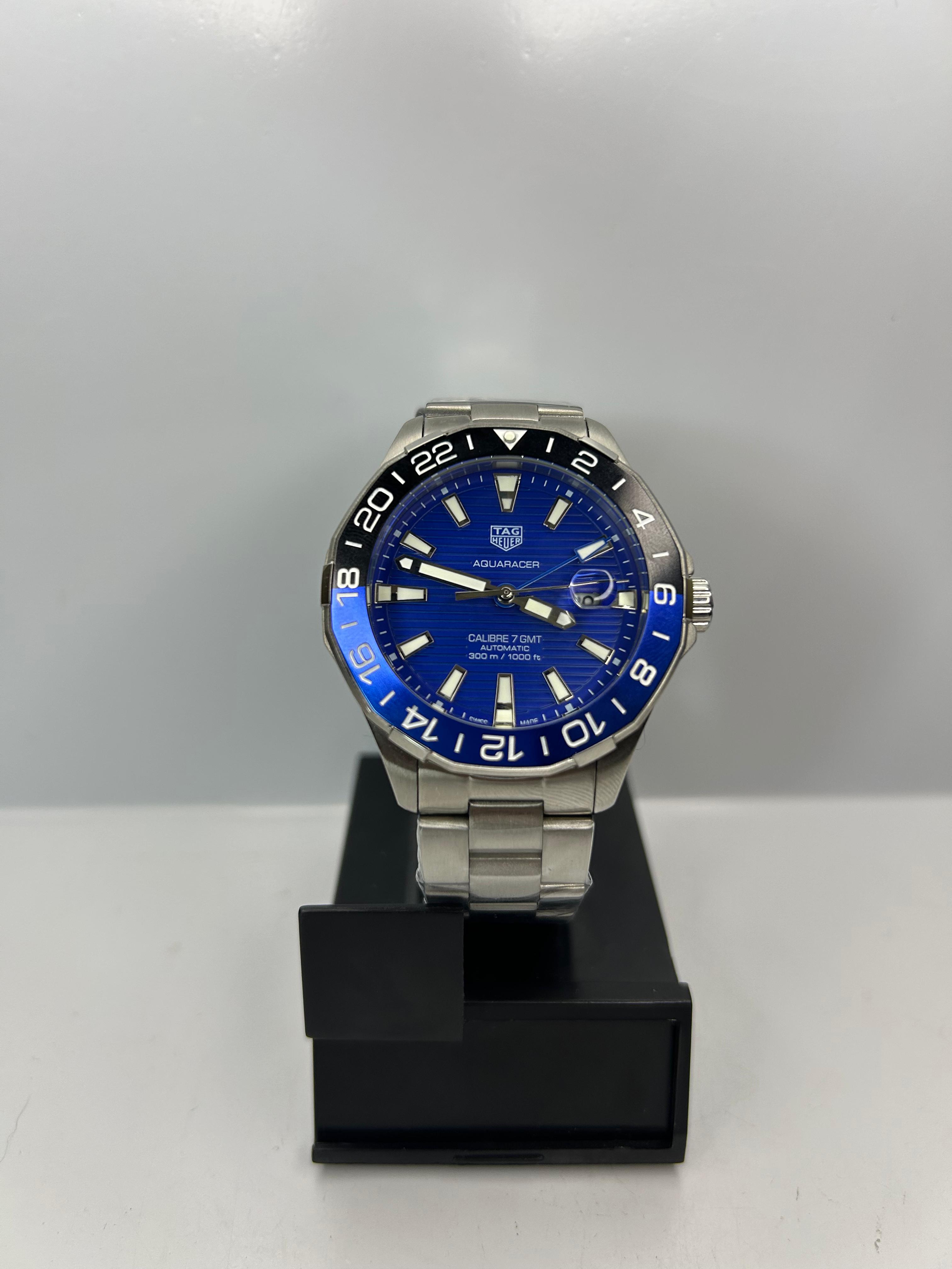 TAG Heuer Aquaracer GMT Calibre 7 — Tag Heuer
